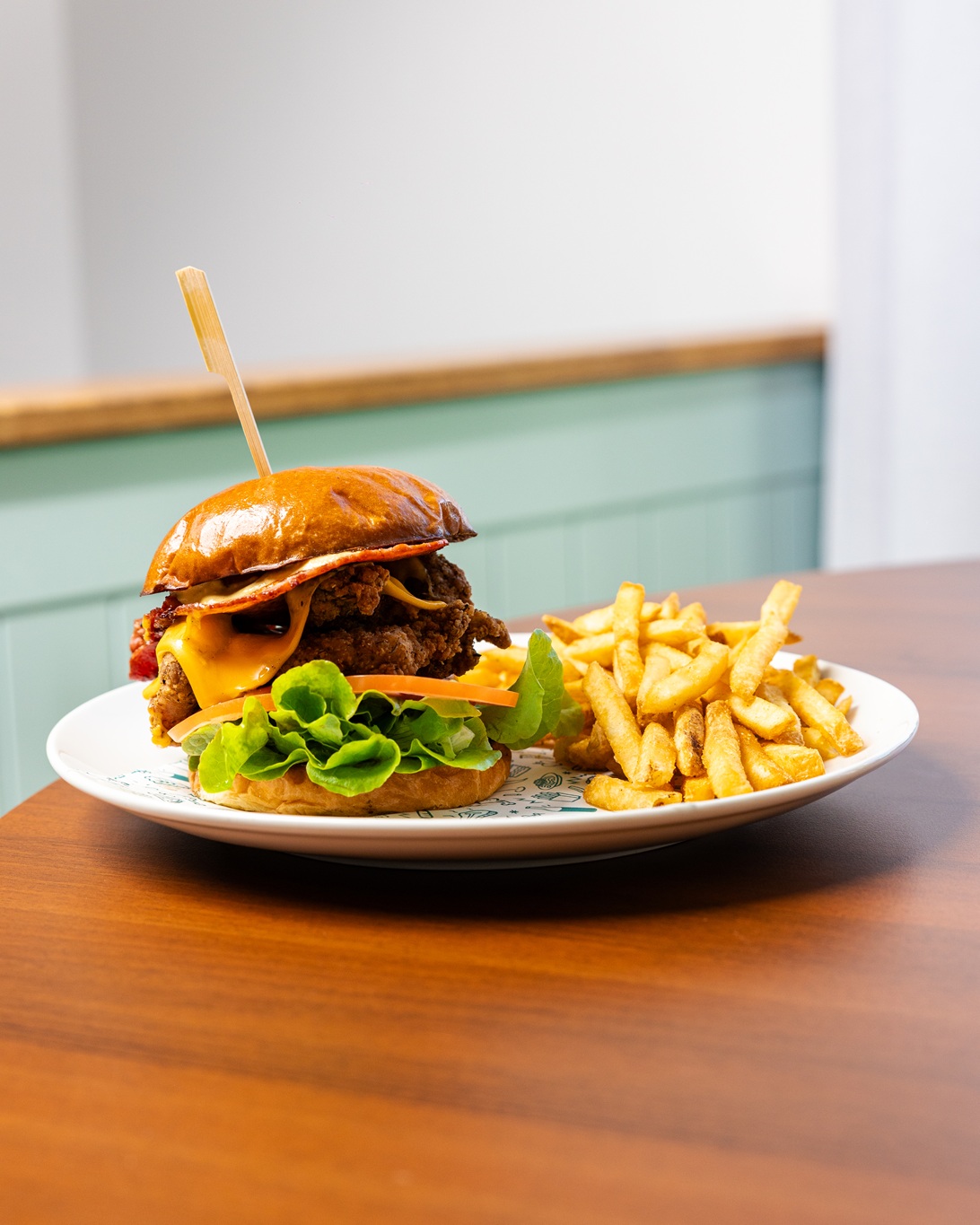Southern Fried Chicken Burger