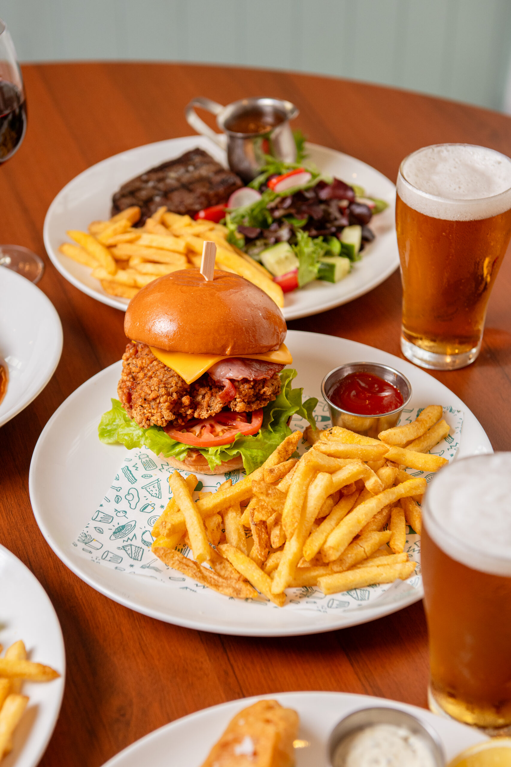 Southern Fried Chicken Burger