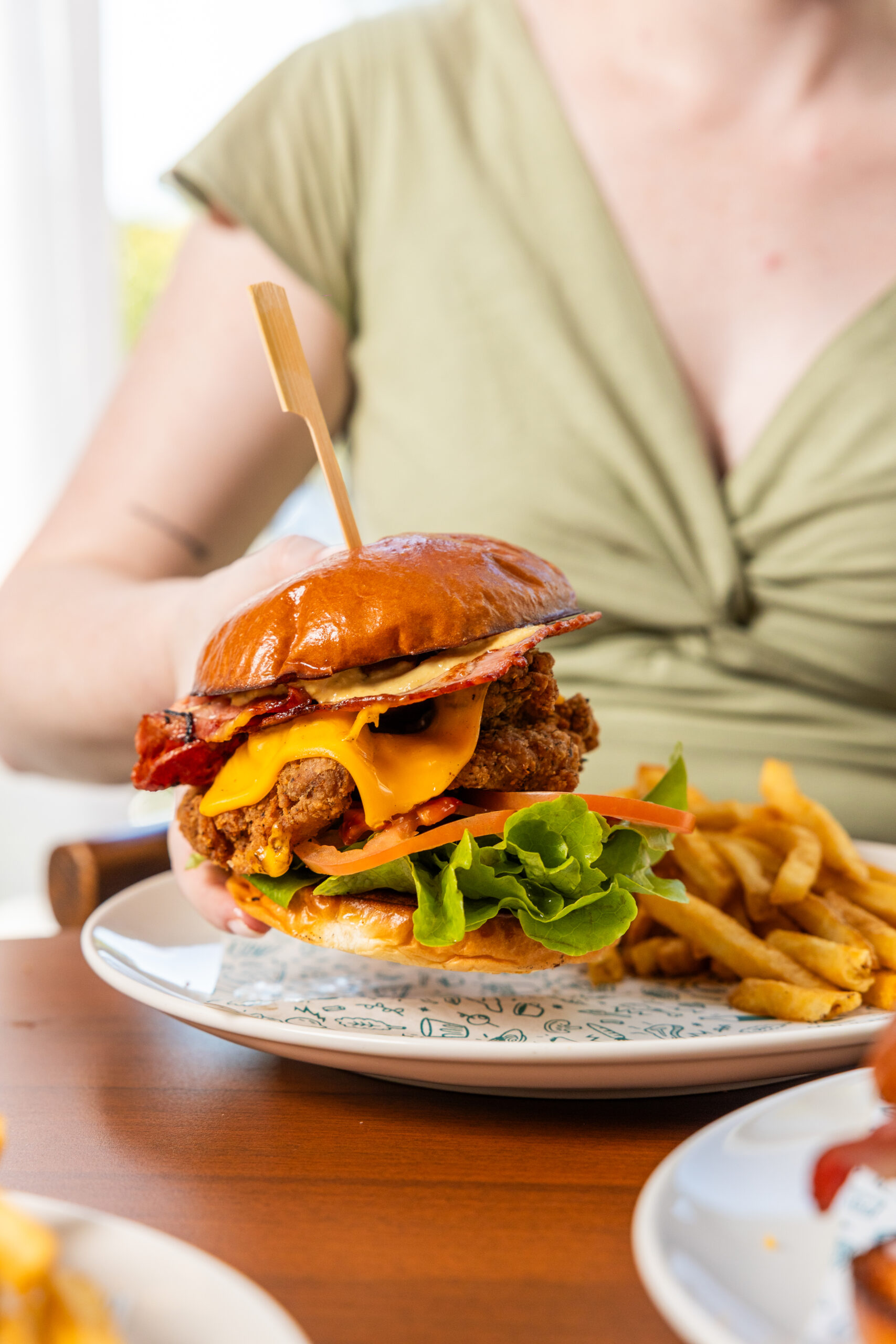 Southern Fried Chicken Burger