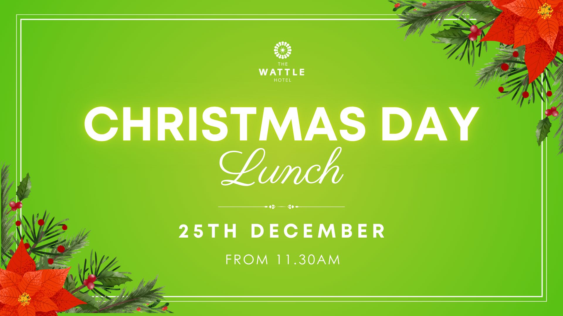 CHRISTMAS DAY LUNCH BUFFET